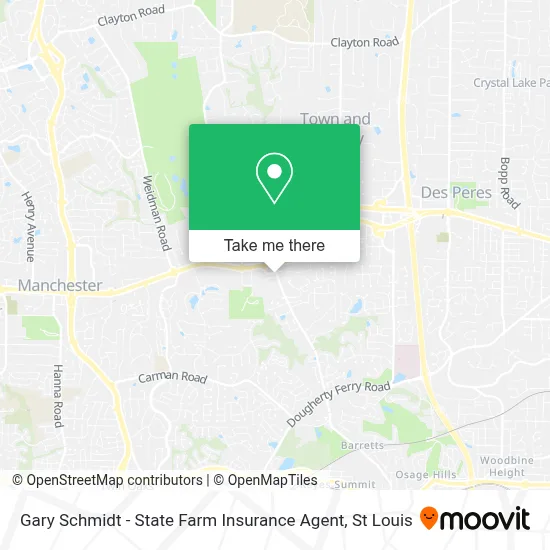 Gary Schmidt - State Farm Insurance Agent map