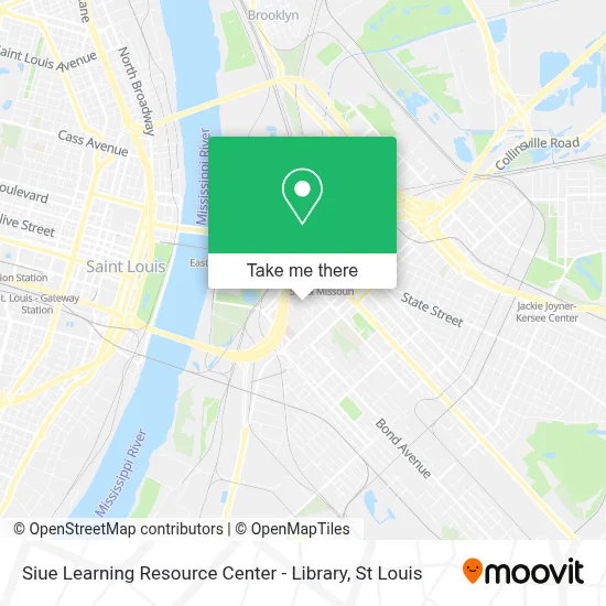Siue Learning Resource Center - Library map