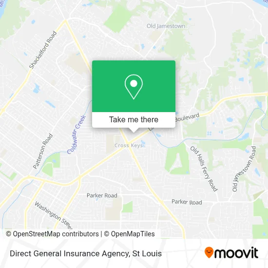 Direct General Insurance Agency map