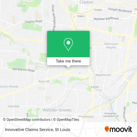 Innovative Claims Service map