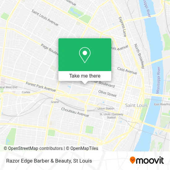 Razor Edge Barber & Beauty map