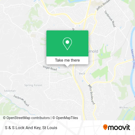 S & S Lock And Key map