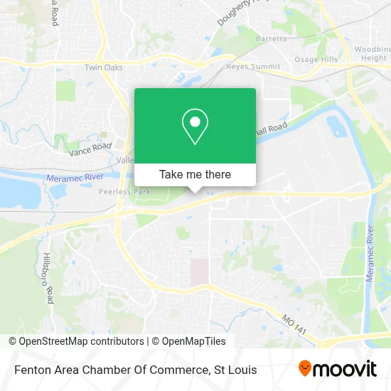 Fenton Area Chamber Of Commerce map