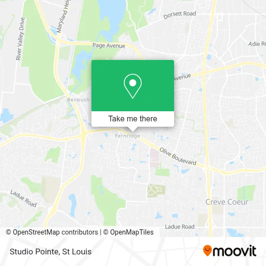 Studio Pointe map