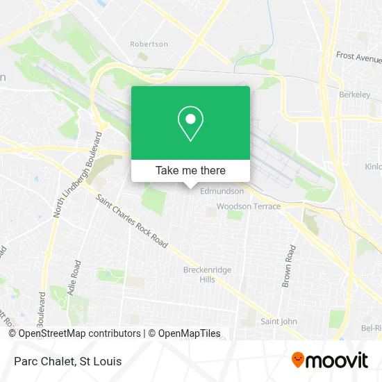 Parc Chalet map