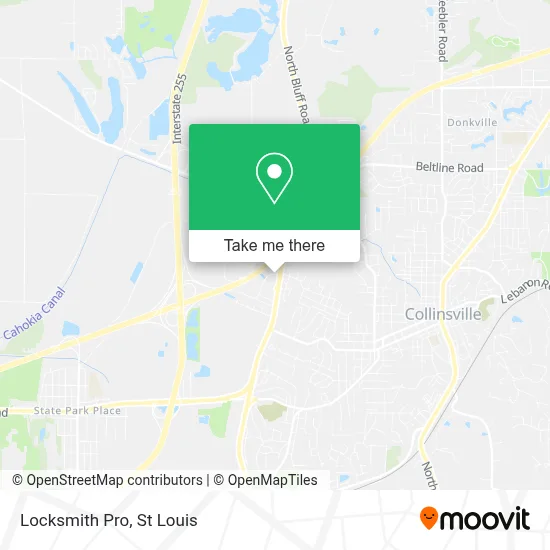 Locksmith Pro map