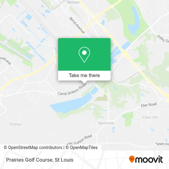 Prairies Golf Course map