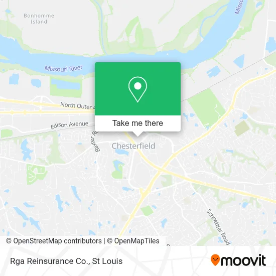 Rga Reinsurance Co. map