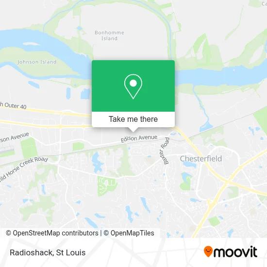 Radioshack map