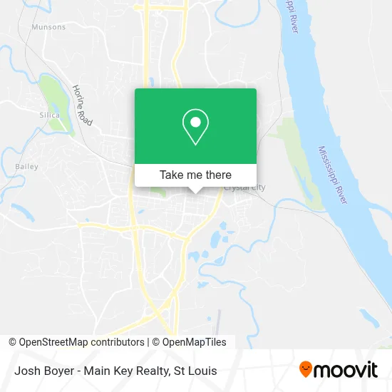Josh Boyer - Main Key Realty map