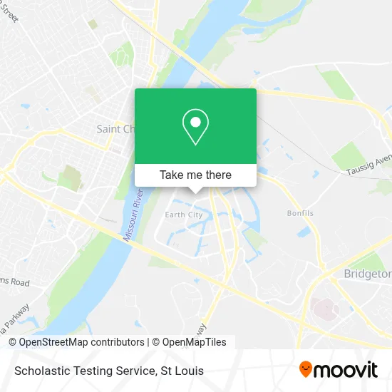 Scholastic Testing Service map