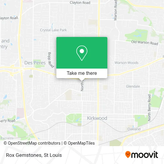 Rox Gemstones map