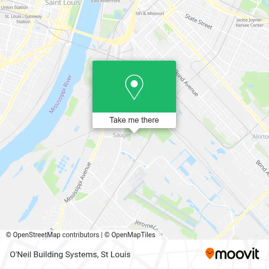 O'Neil Building Systems map