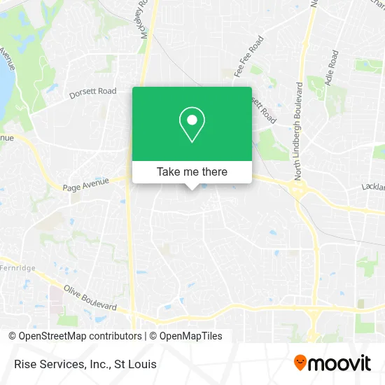 Rise Services, Inc. map