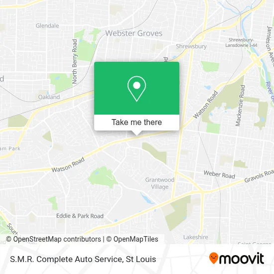 S.M.R. Complete Auto Service map