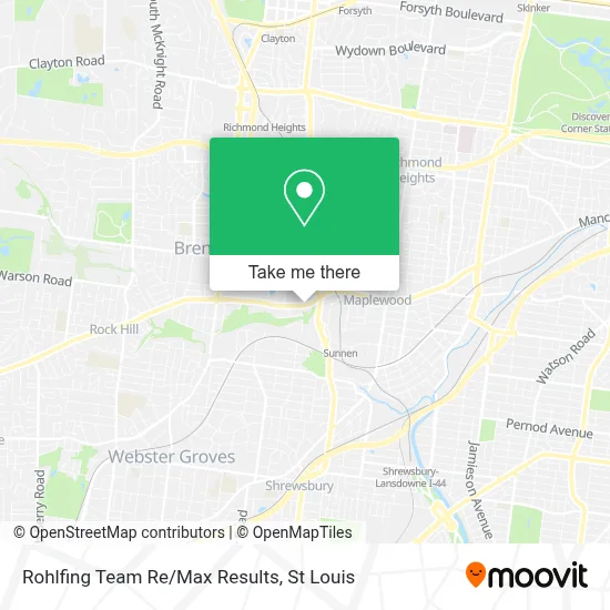 Rohlfing Team Re/Max Results map