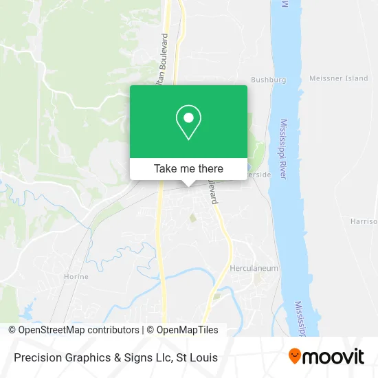 Precision Graphics & Signs Llc map