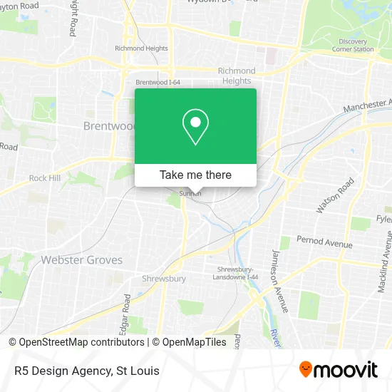 R5 Design Agency map