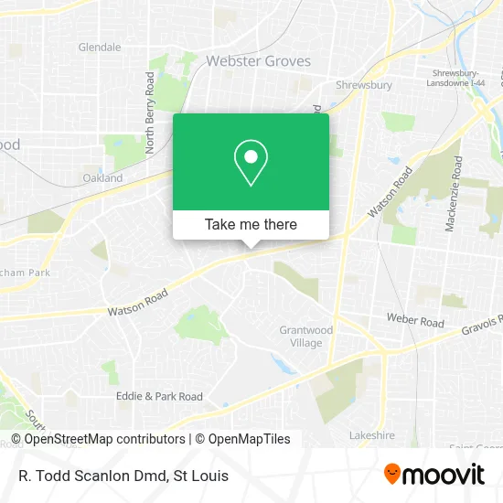 R. Todd Scanlon Dmd map