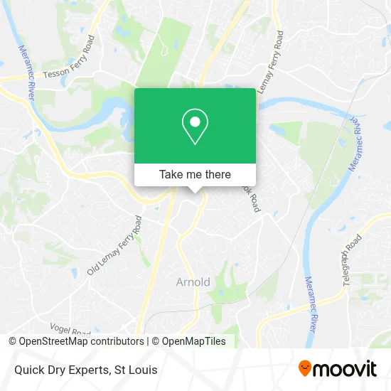 Quick Dry Experts map