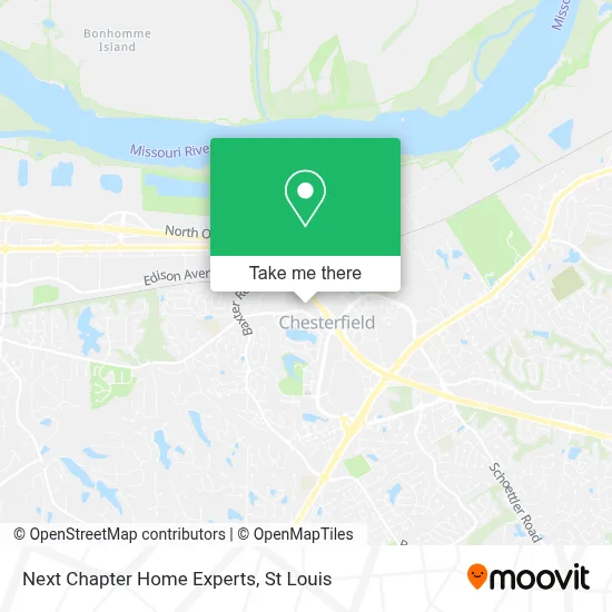 Next Chapter Home Experts map
