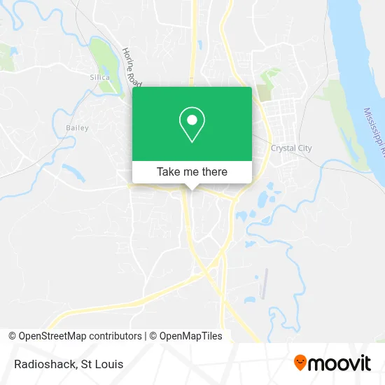 Radioshack map