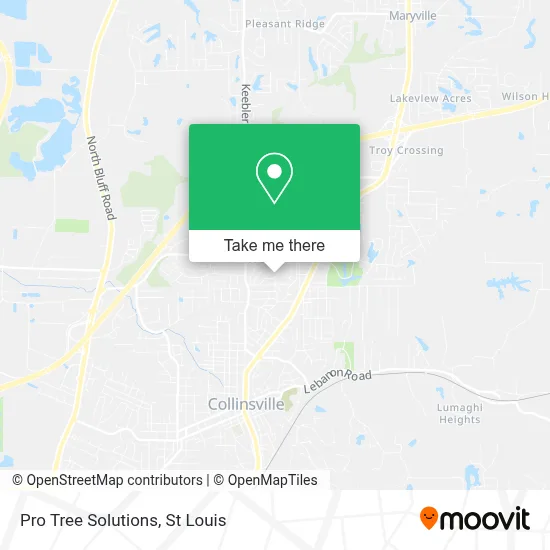 Pro Tree Solutions map