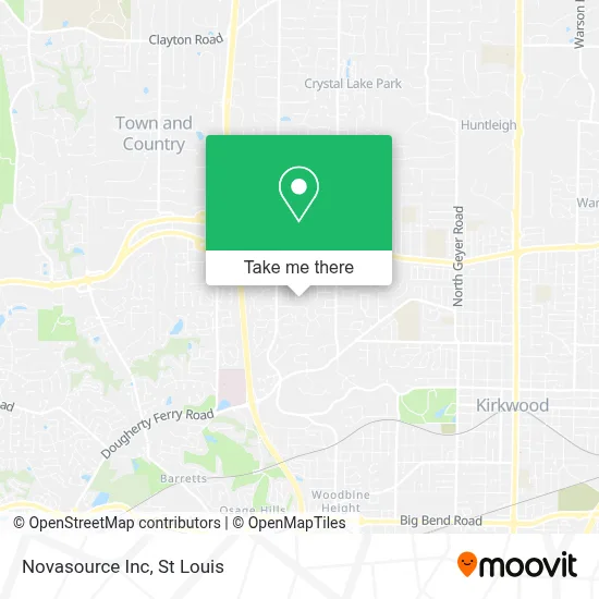 Novasource Inc map