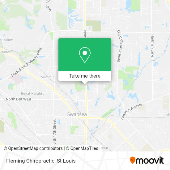 Fleming Chiropractic map