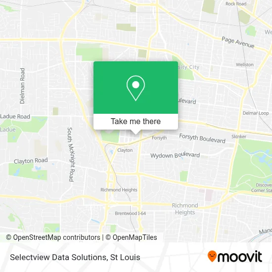 Selectview Data Solutions map