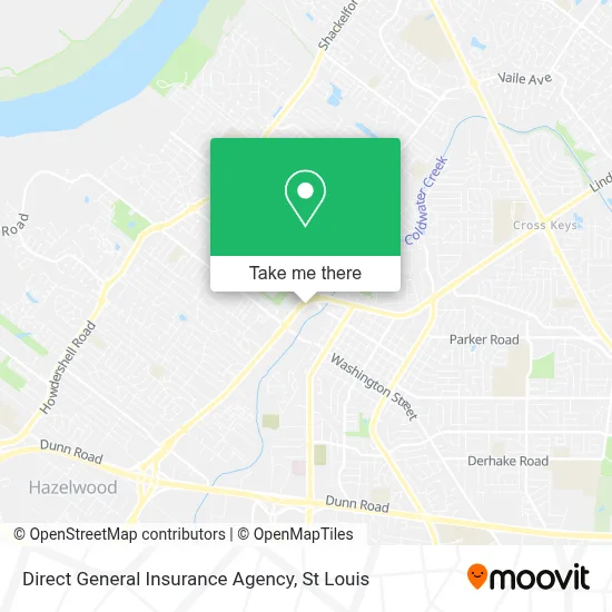 Direct General Insurance Agency map