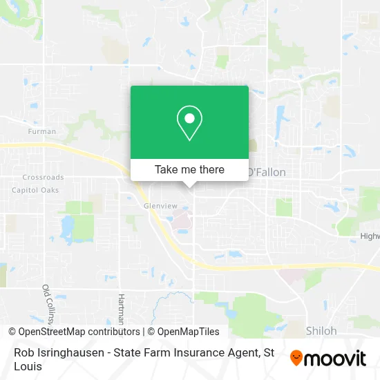 Rob Isringhausen - State Farm Insurance Agent map