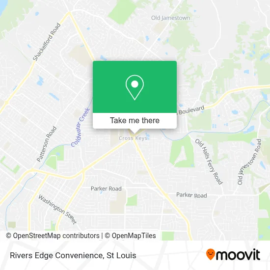 Rivers Edge Convenience map