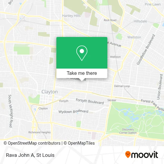 Rava John A map