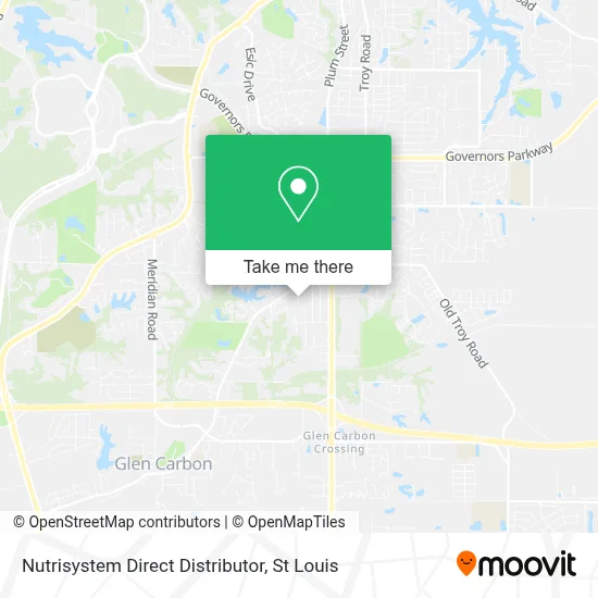Nutrisystem Direct Distributor map