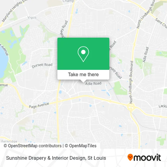 Sunshine Drapery & Interior Design map