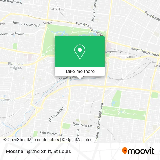 Messhall @2nd Shift map