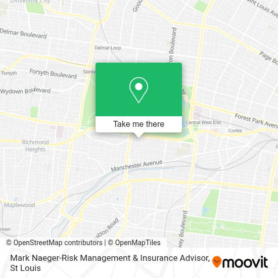 Mark Naeger-Risk Management & Insurance Advisor map