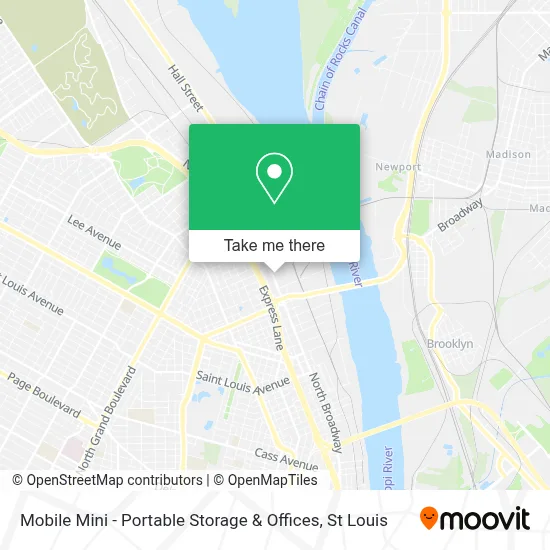 Mobile Mini - Portable Storage & Offices map