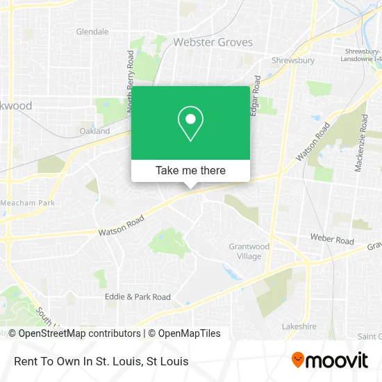 Rent To Own In St. Louis map
