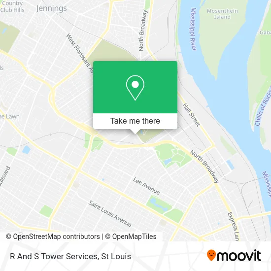 R And S Tower Services map