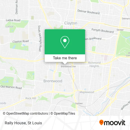 Rally House map