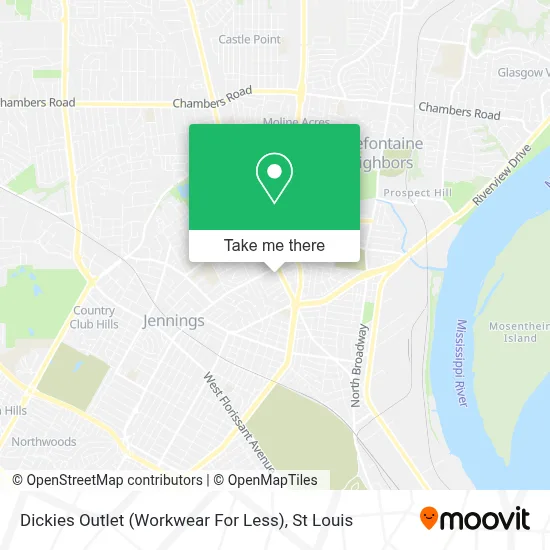 Dickies Outlet (Workwear For Less) map