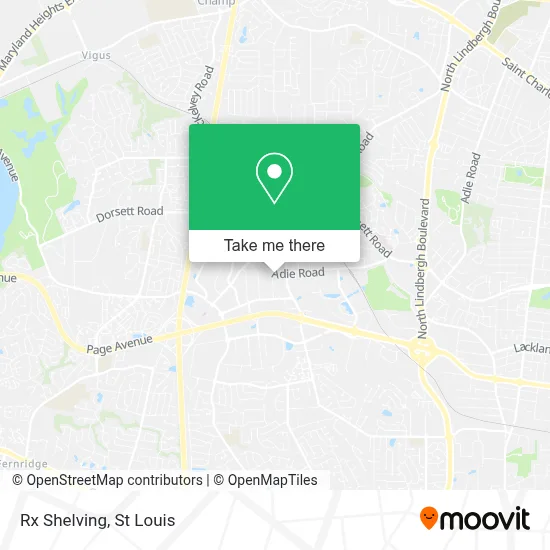 Rx Shelving map