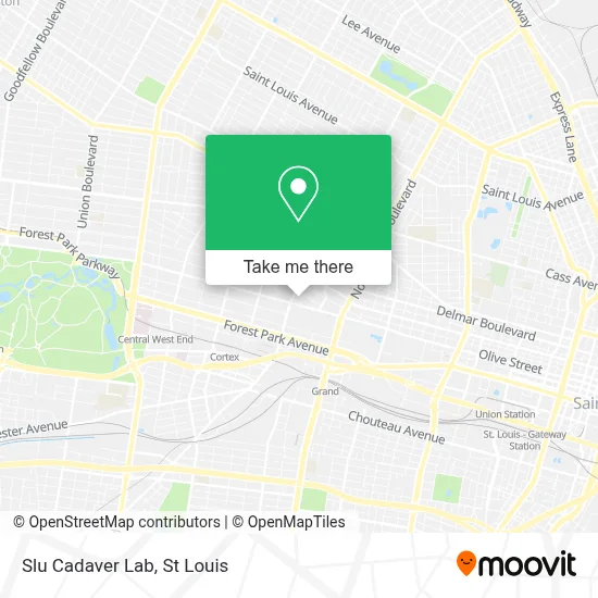 Slu Cadaver Lab map