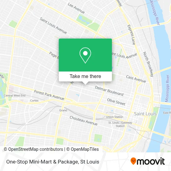 One-Stop Mini-Mart & Package map