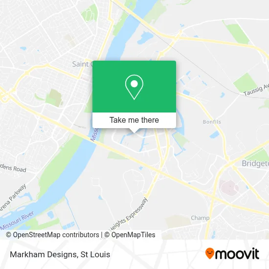 Markham Designs map