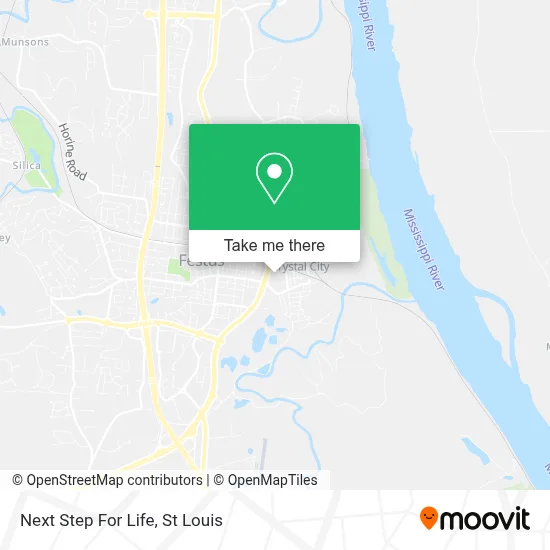 Next Step For Life map