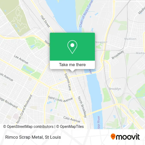 Rimco Scrap Metal map