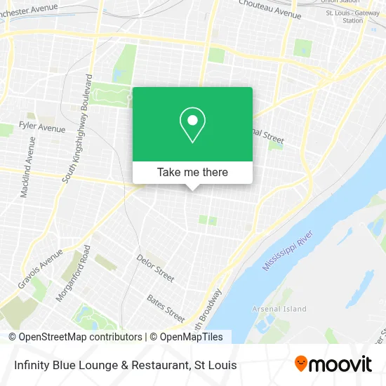 Infinity Blue Lounge & Restaurant map